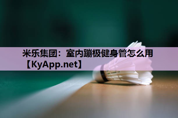 米乐集团:室内蹦极健身管怎么用