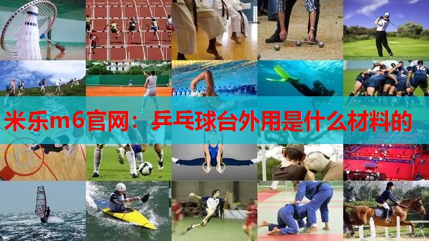 米乐m6官网:乒乓球台外用是什么材料的