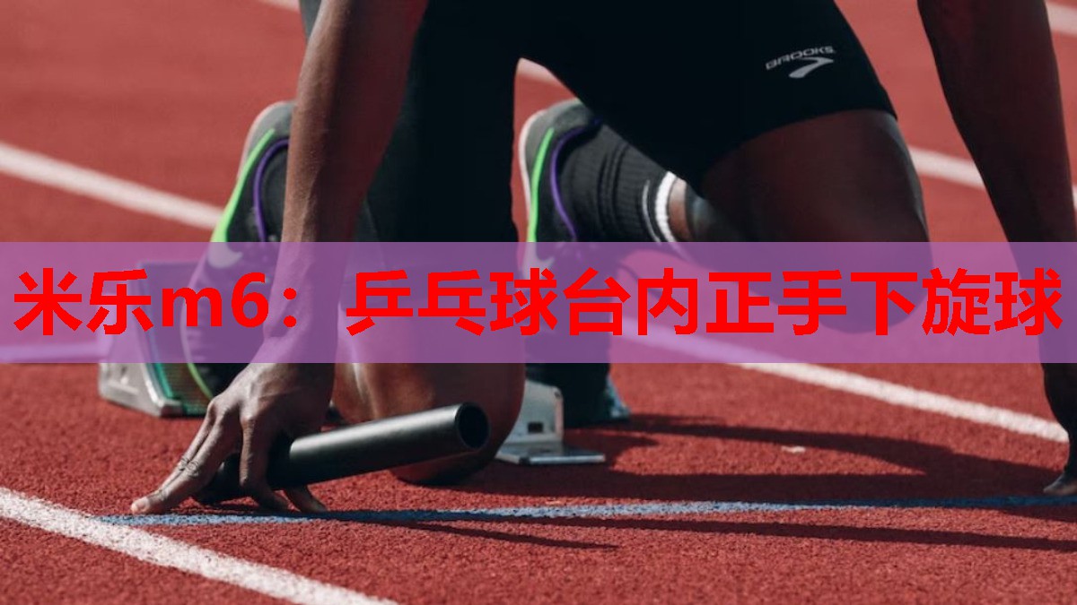 米乐m6:乒乓球台内正手下旋球