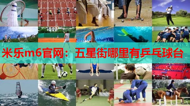 五星街哪里有乒乓球台