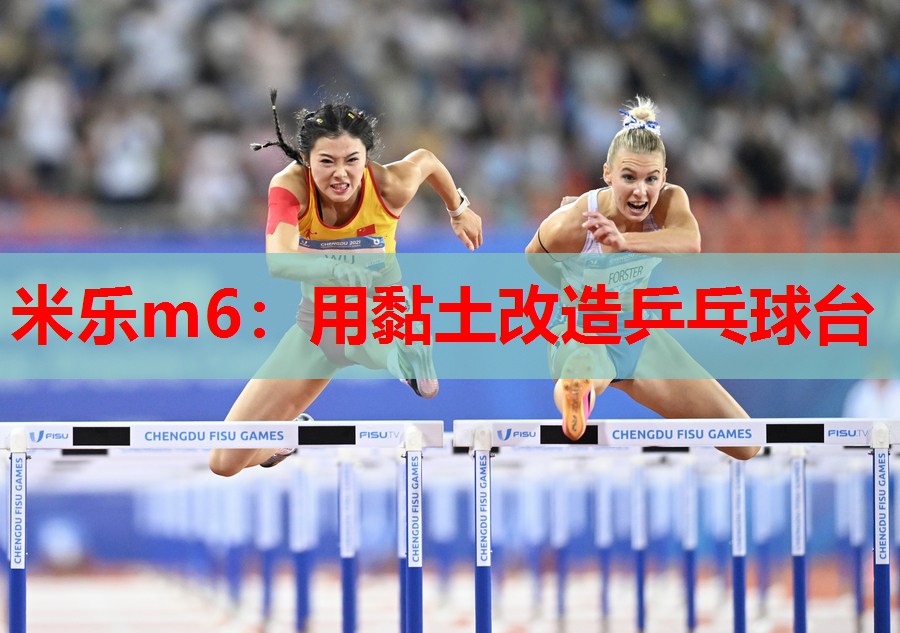 用黏土改造乒乓球台
