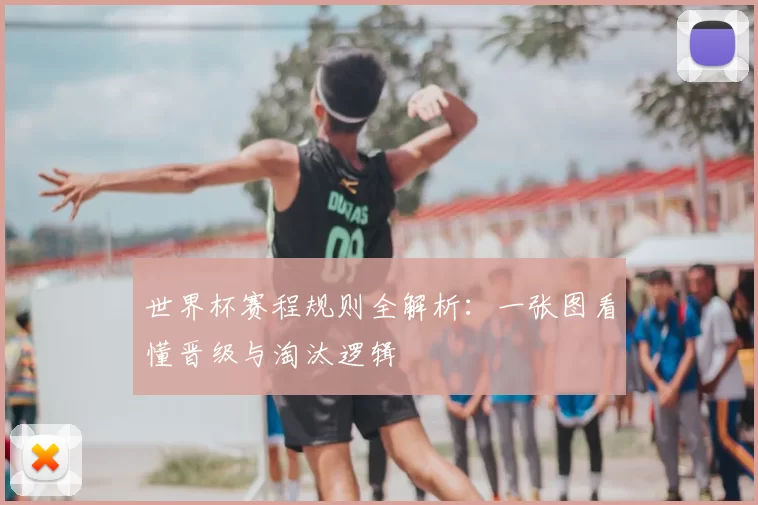 世界杯赛程规则全解析:一张图看懂晋级与淘汰逻辑